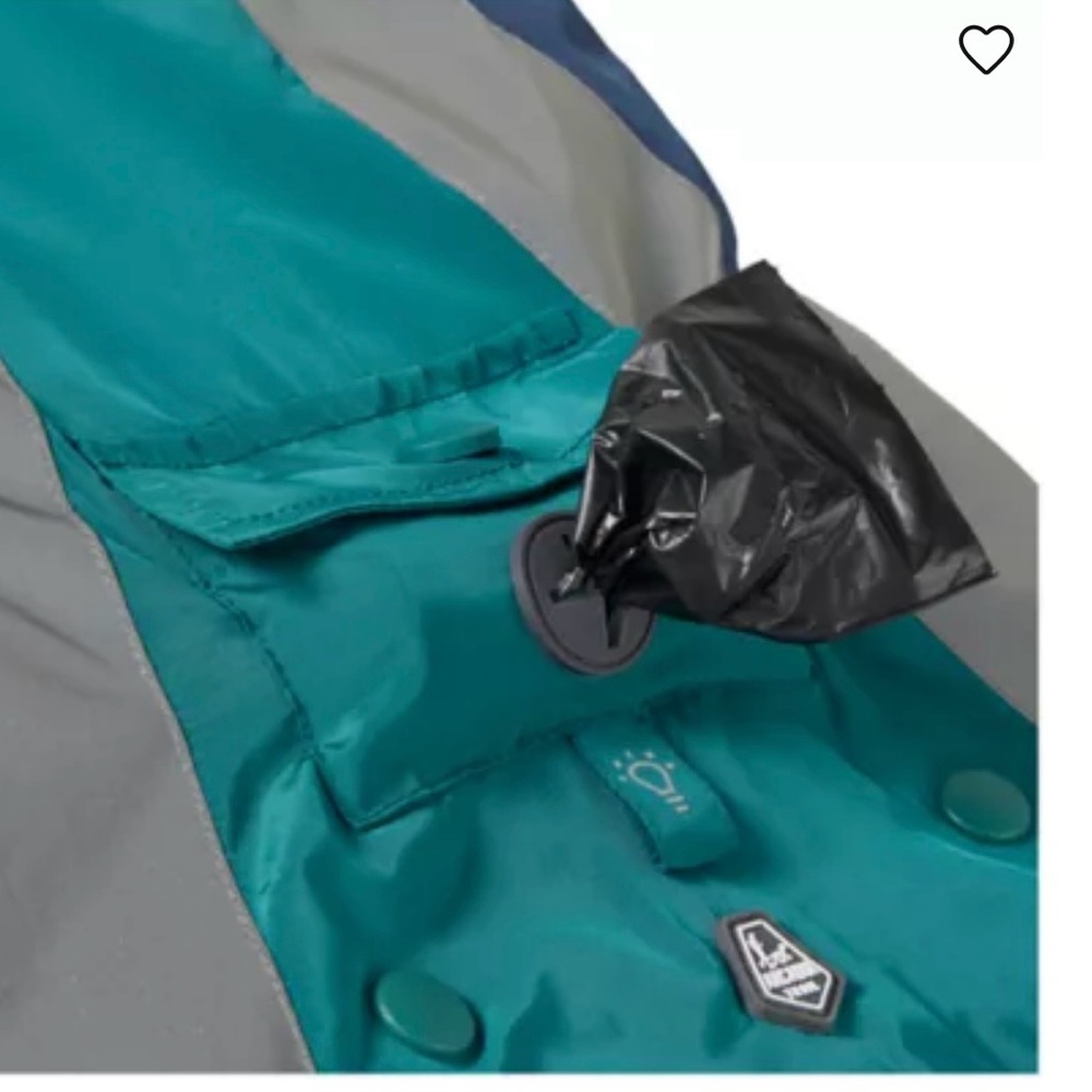 Dog Coat Arcadia Trail 3-in-1 Multiwear Coat in Teal/Gray/Navy Size XL NEW! - Picture 7 of 10